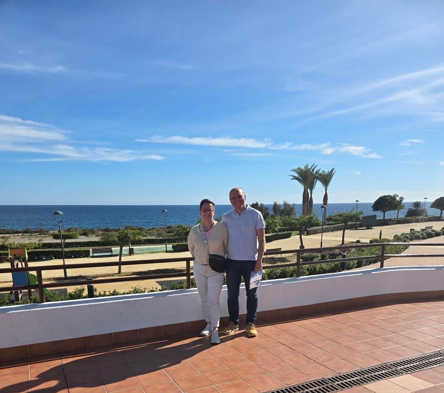 Marielle et Didier en Costa Almería