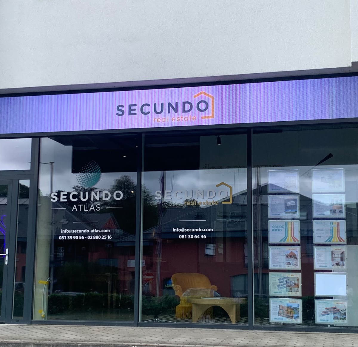 Bureau Secundo, Chaussée de Marche 488 à Erpent (Namur)